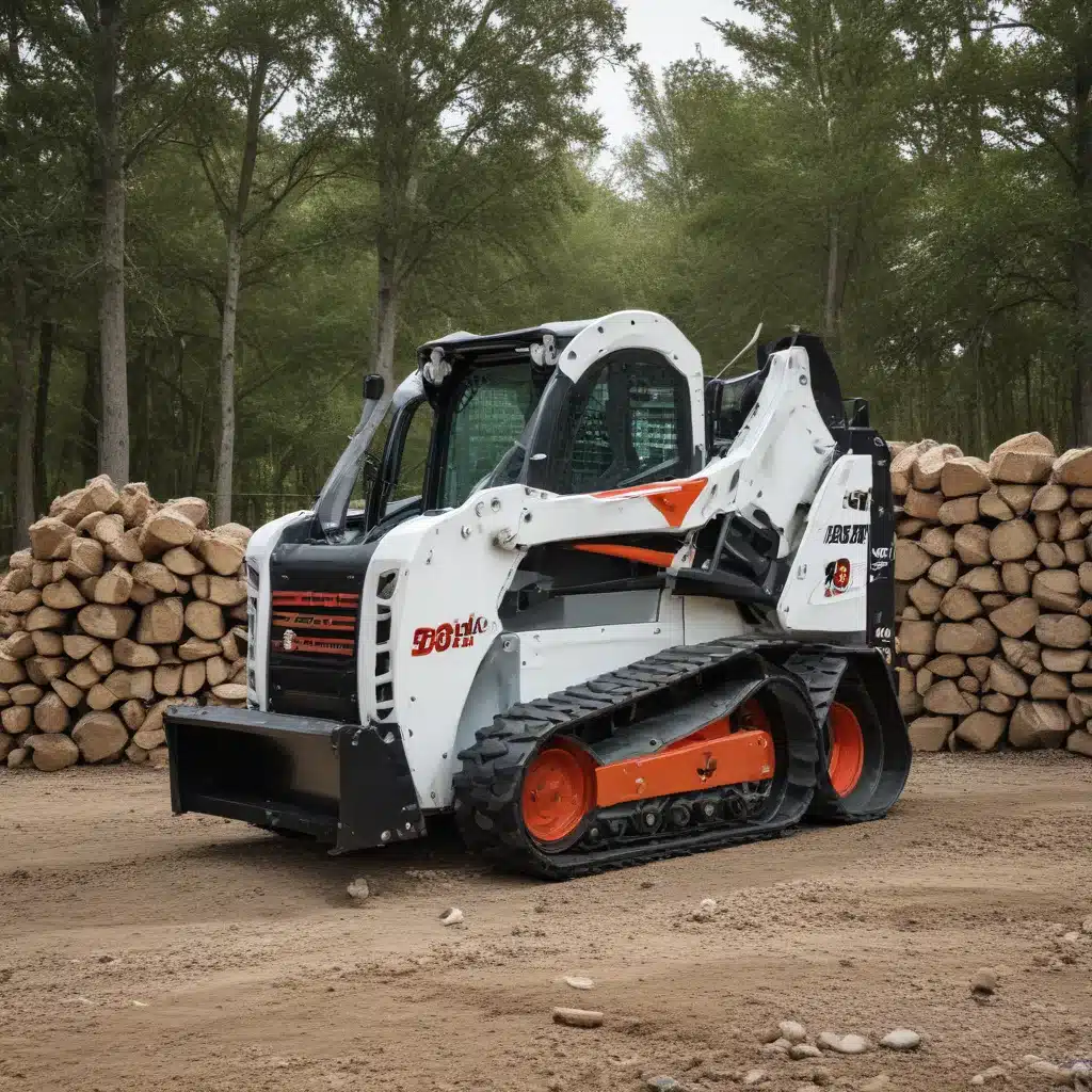 Bobcat T870 Skid Steer: Maneuverable Materials Handler Bobcat T870 Skid Steer: Maneuverable Materials Handler