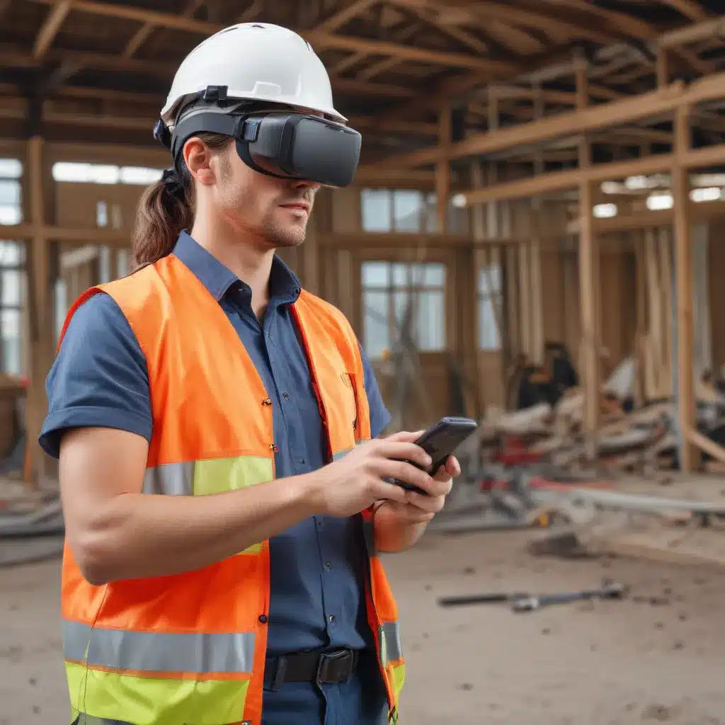 Job Site Safety with Wearables, VR Job Site Safety with Wearables, VR