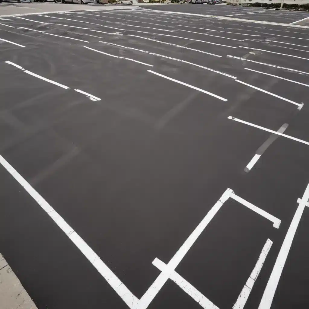 Parking Lots Revitalized with Thermoplastics Parking Lots Revitalized with Thermoplastics