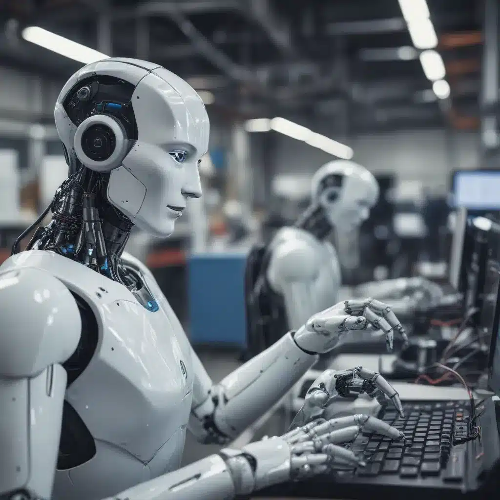 Streamlining Processes with Robots and AI Streamlining Processes with Robots and AI