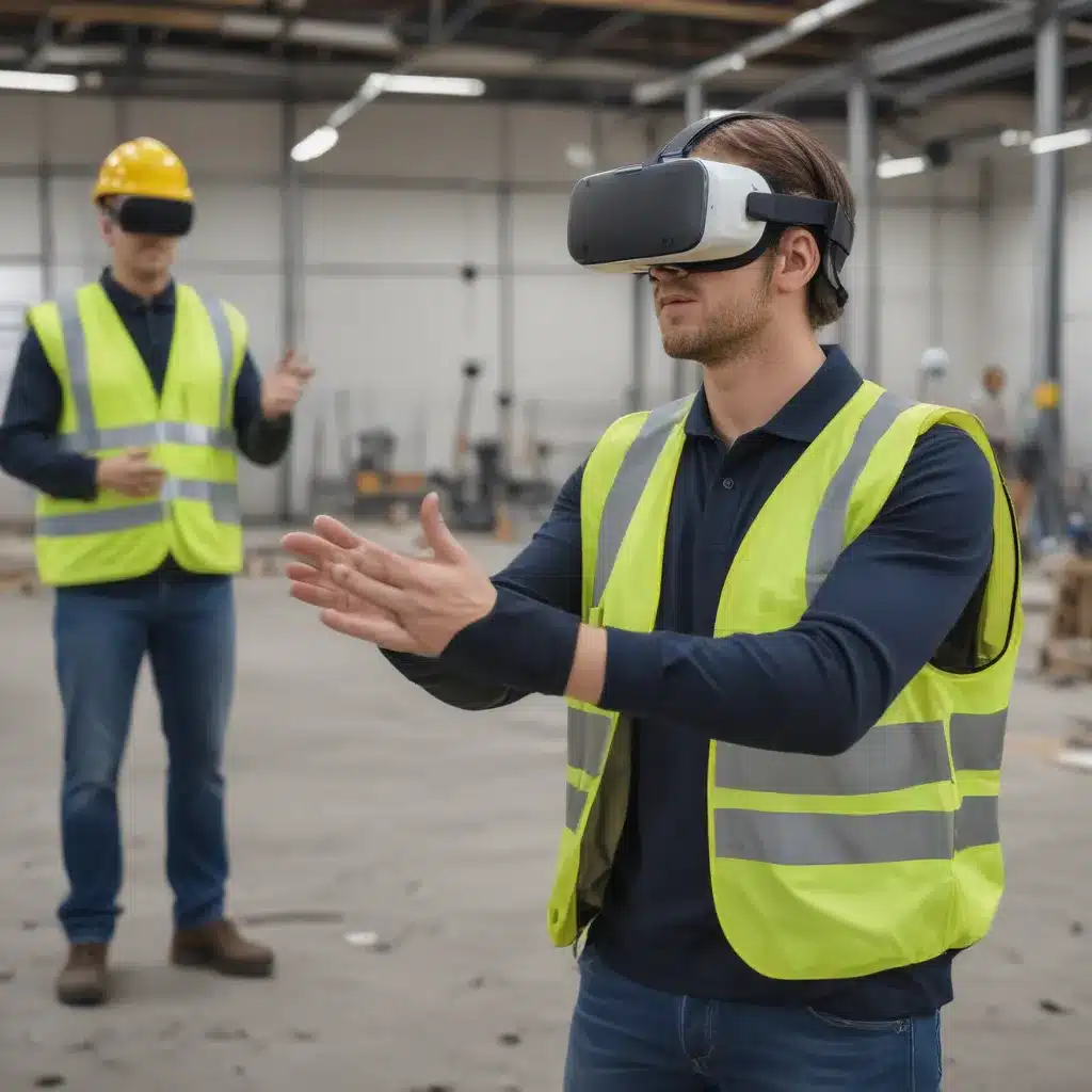 VR Training for Improved Work Site Safety and Efficiency VR Training for Improved Work Site Safety and Efficiency